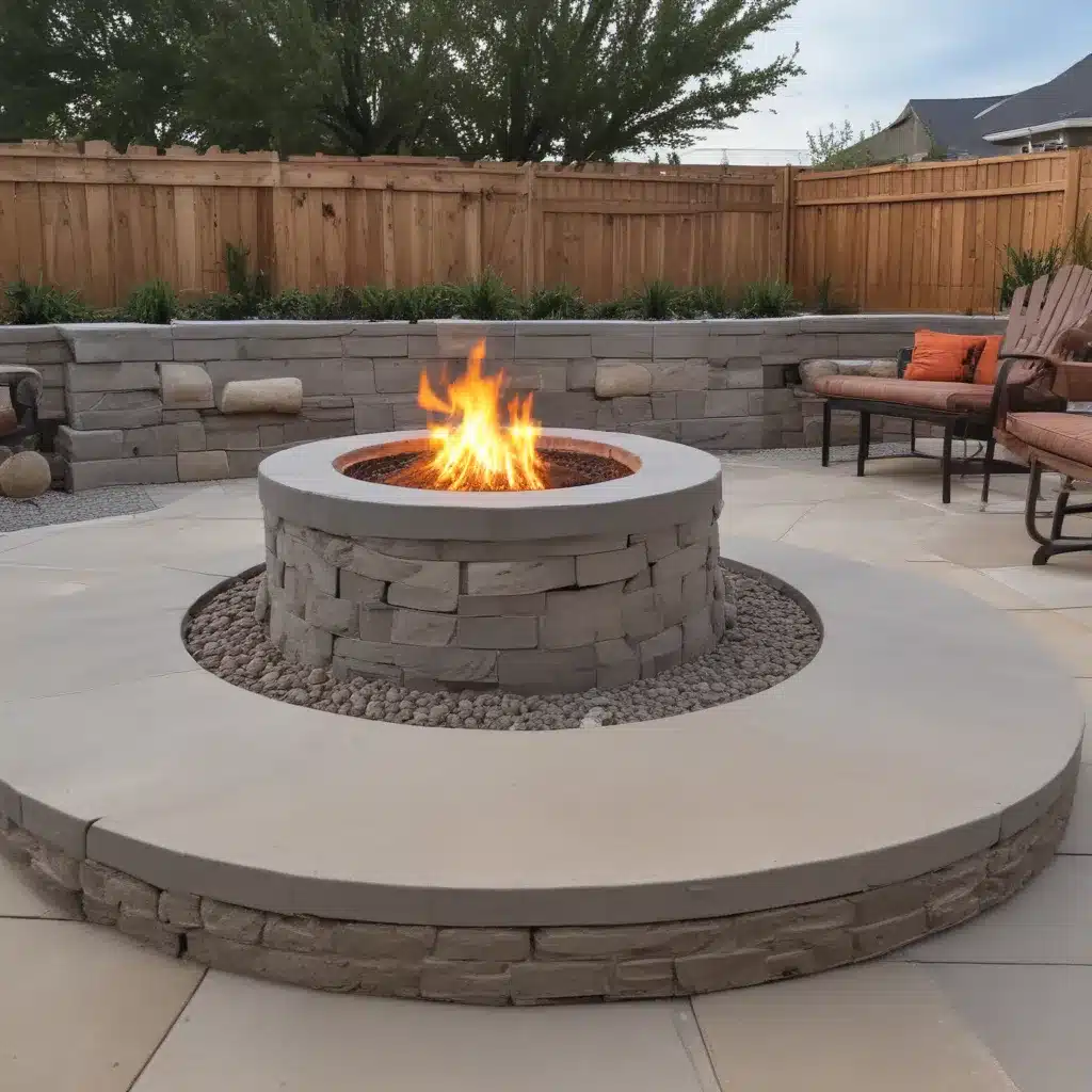 Concrete Fire Pits Extend Outdoor Living